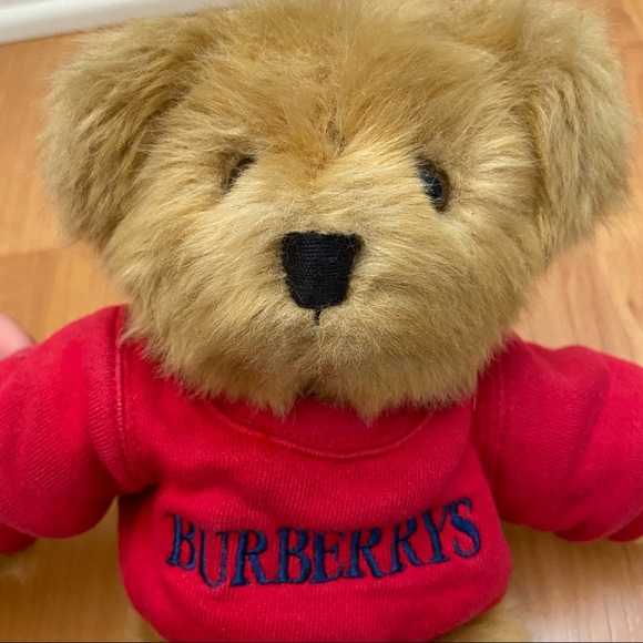 Vintage Burberrys Teddy Bear with Spell Out Sweater - Picture 2 of 9